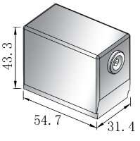 Ultrasonic angle-beam probe 20x22 - 4 MHz-45&deg;